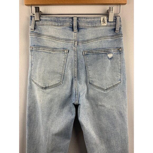 Women's Altar State  Blue Ripped Jeans Size 25 - Picture 5 of 8